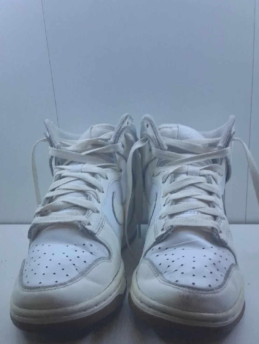 Nike White Men’s High-Top Sneakers